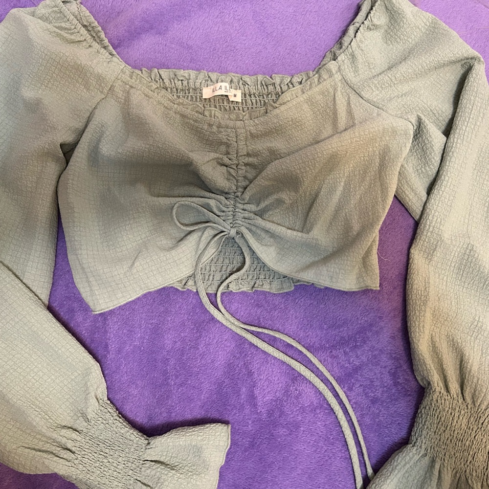 Dressy crop top